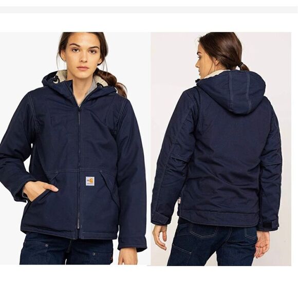 Carhartt Flame Resistant Womens Full Swing Quick Duck Jacket - Picture 1 of 9
